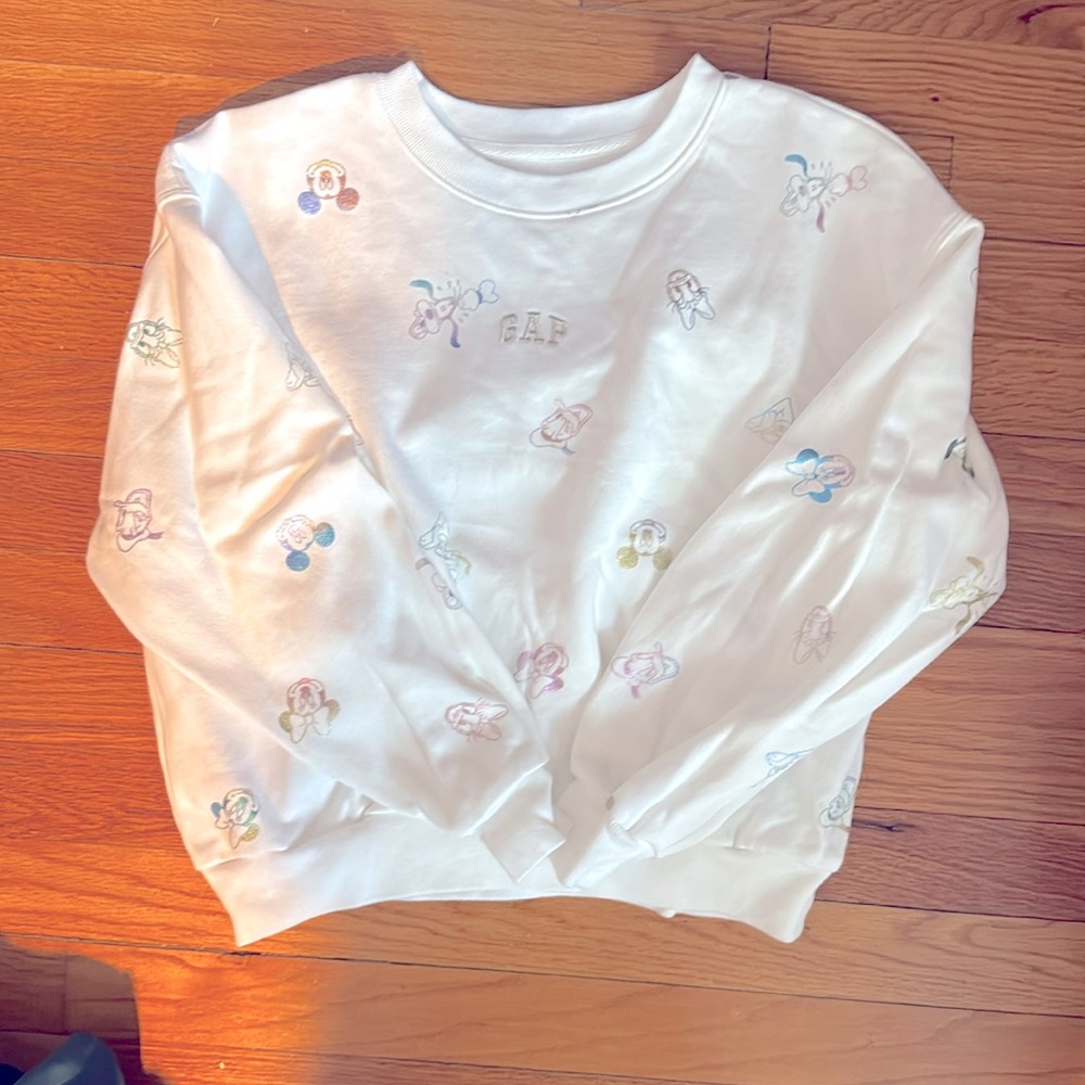 Gap Kids Disney Graphic Crewneck Sweatshirt  XL